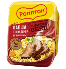 Лапша Роллтон, говядина, 90г