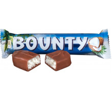 Шоколадный батончик Bounty, 55г