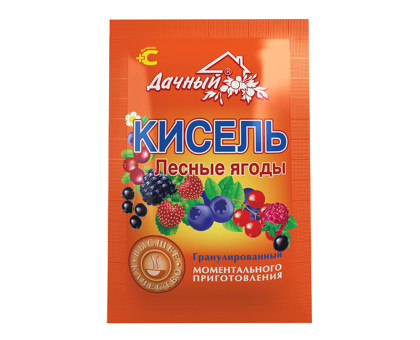 Кисель Дачный Лесная Ягода, шоу-бокс, 30г