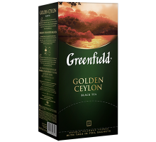 Чай Greenfield Golden Ceylon, 25х1,5г