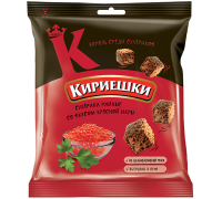 Сухарики Кириешки ржано-пшеничные красная икра, 40г