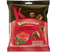 Сухарики Кириешки ржано-пшеничные красная икра, 40г