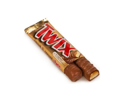 Батончик шоколадный Twix, 55г