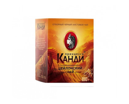 Чай черный Принцесса Канди Медиум, 100г.